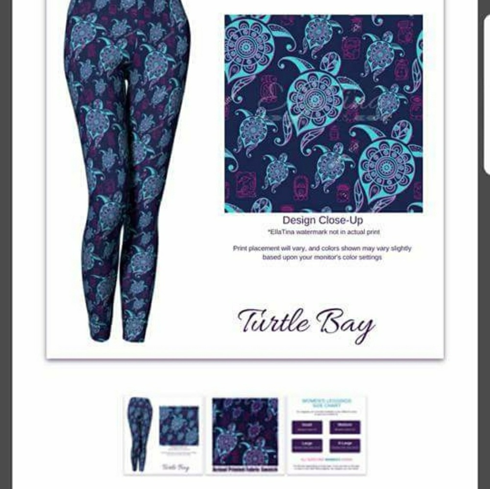 Turtle bay leggings